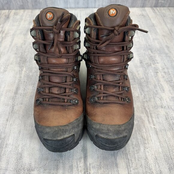 Merrell Women’s Switchback Gore-Tex GTX Vibram Walking Hiking Boots Brown 6.5 - Picture 3 of 10